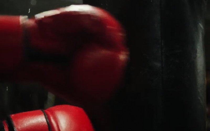 Still frame from the Lights Out fight-night promo video